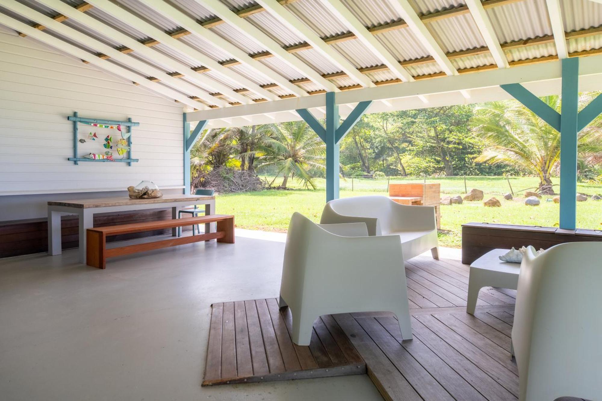 Maison D'O Baie De Saint-Jacques, Sur Une Plage Sauvage Sainte-Marie Exterior photo